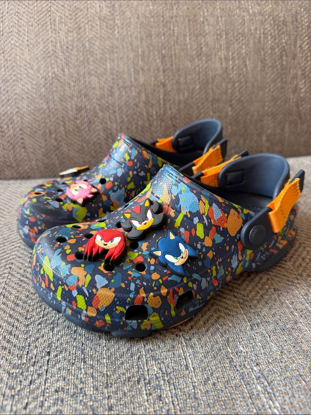 Crocs All Terrain Terrazzo Classic Children Shoes Size: J2 ( Little Boy 2)